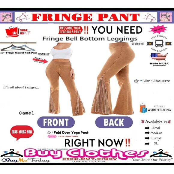 ✅ BULLY Fold Over FRINGE ➕🆒 LEGGING PANT High Waist Mineral Wash 💸BUY NOW‼️🟢 - Picture 2 of 16